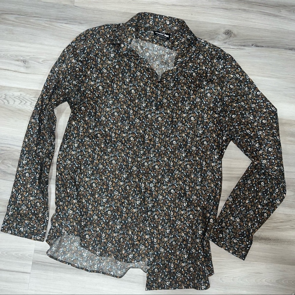 Men Express Extra Slim Dress Shirt
